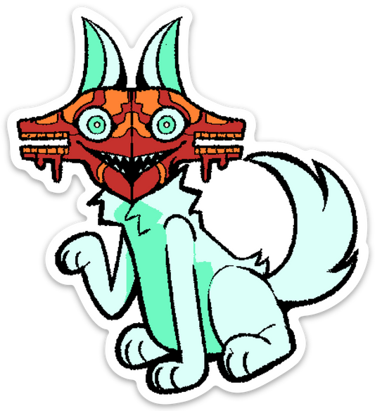 King of all Dogs Sticker