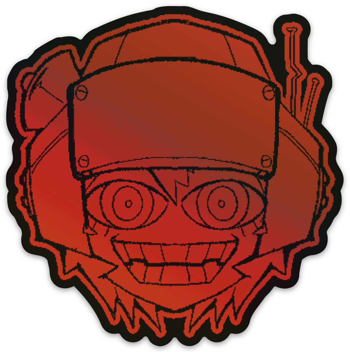 Psychopomp GOLD Holographic Venus Sticker β Fading Club